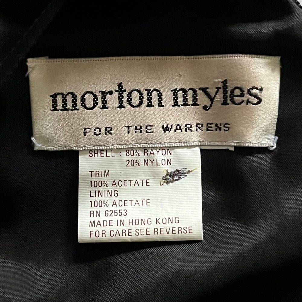 Morton Myles Lace/’Satin’/Sequin Short Coctail Dress* - Picture 5 of 7